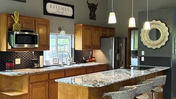 Microwave, oven, stovetop