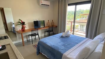Leilighet | Skrivebord for bĂŠrbar PC og wi-fi (inkludert)