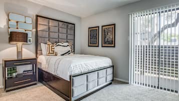 2 bedrooms, iron/ironing board, free WiFi, bed sheets