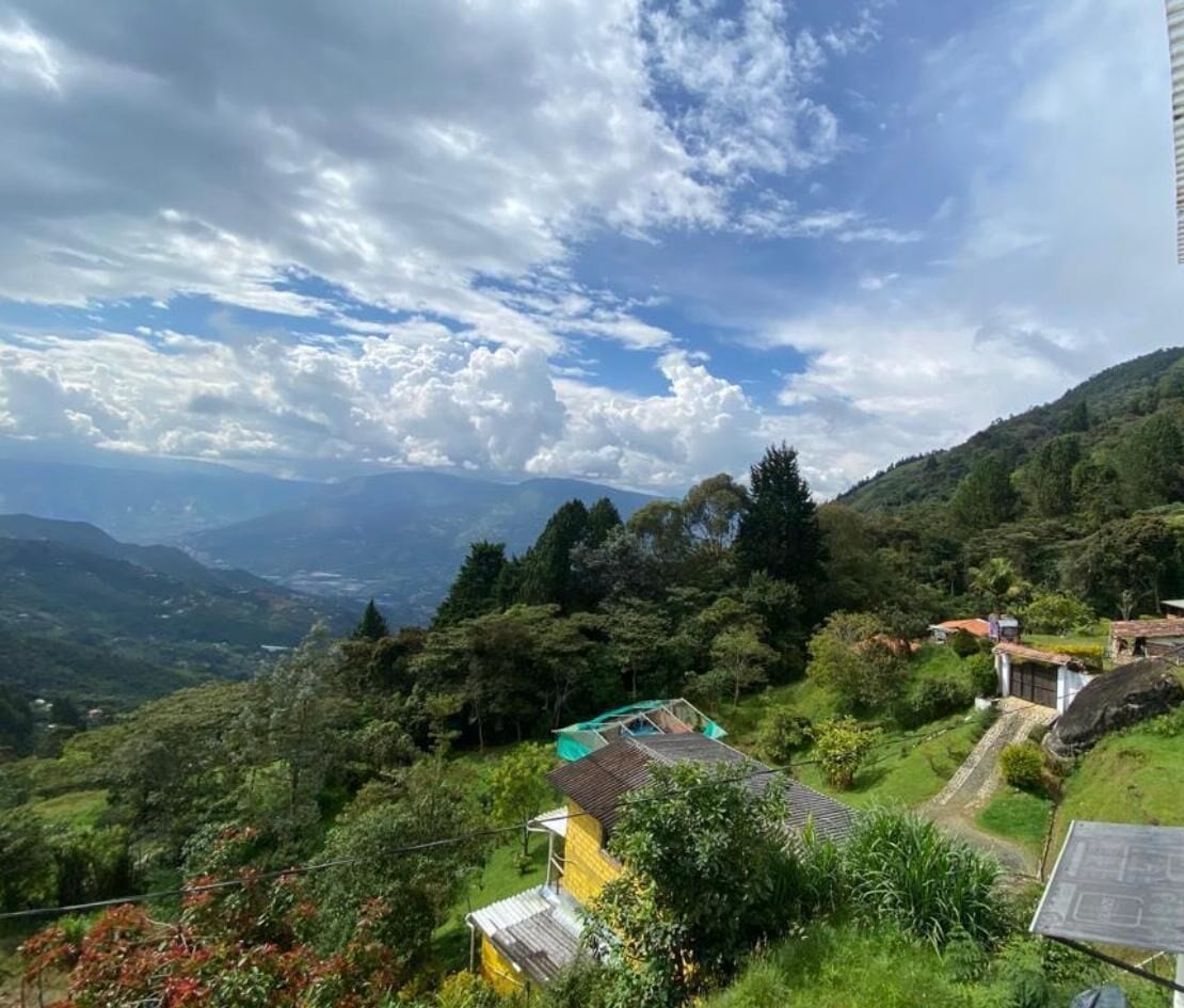 Vue depuis l’hébergement