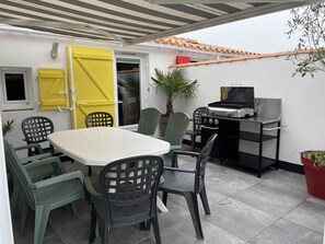 Outdoor dining - Vent de Mer, An iodine-filled interlude in Bretignolles-sur-Mer (Bretignolles-sur-Mer)