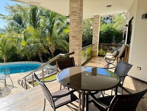 Outdoor dining - Large house in private condominium with 24/7 security (Coco)