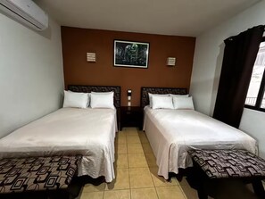 Iron/ironing board, WiFi, bed sheets