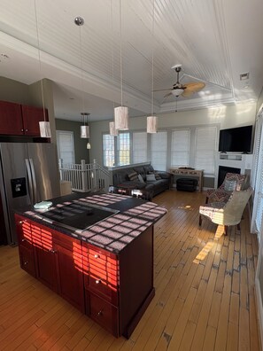 Interior - The Palm: Three story two-bedroom villa (Cape Charles)