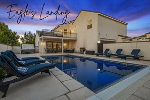 Pool - Eagles Nest | 2 Private Homes | Up to 49 Guests! (Hurricane)