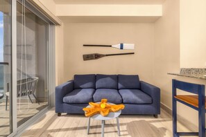 Deluxe Apartment, Balcony, Sea View | Living area - Ventanas del Mar by Playa Caracol Resort (Punta Chame)