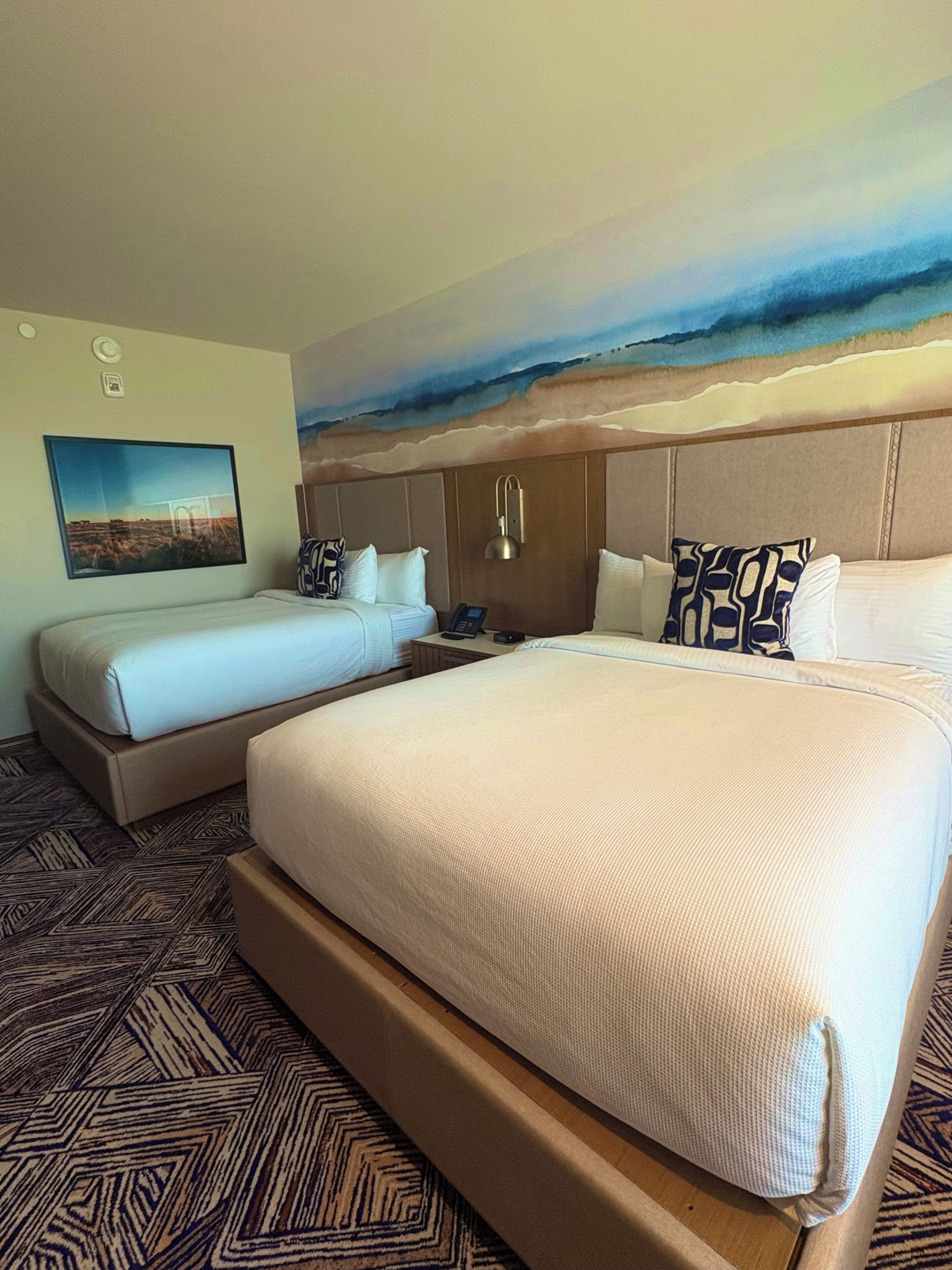 Dobbeltrom – standard, ørkenutsikt | Safe på rommet, blendingsgardiner og strykejern/-brett