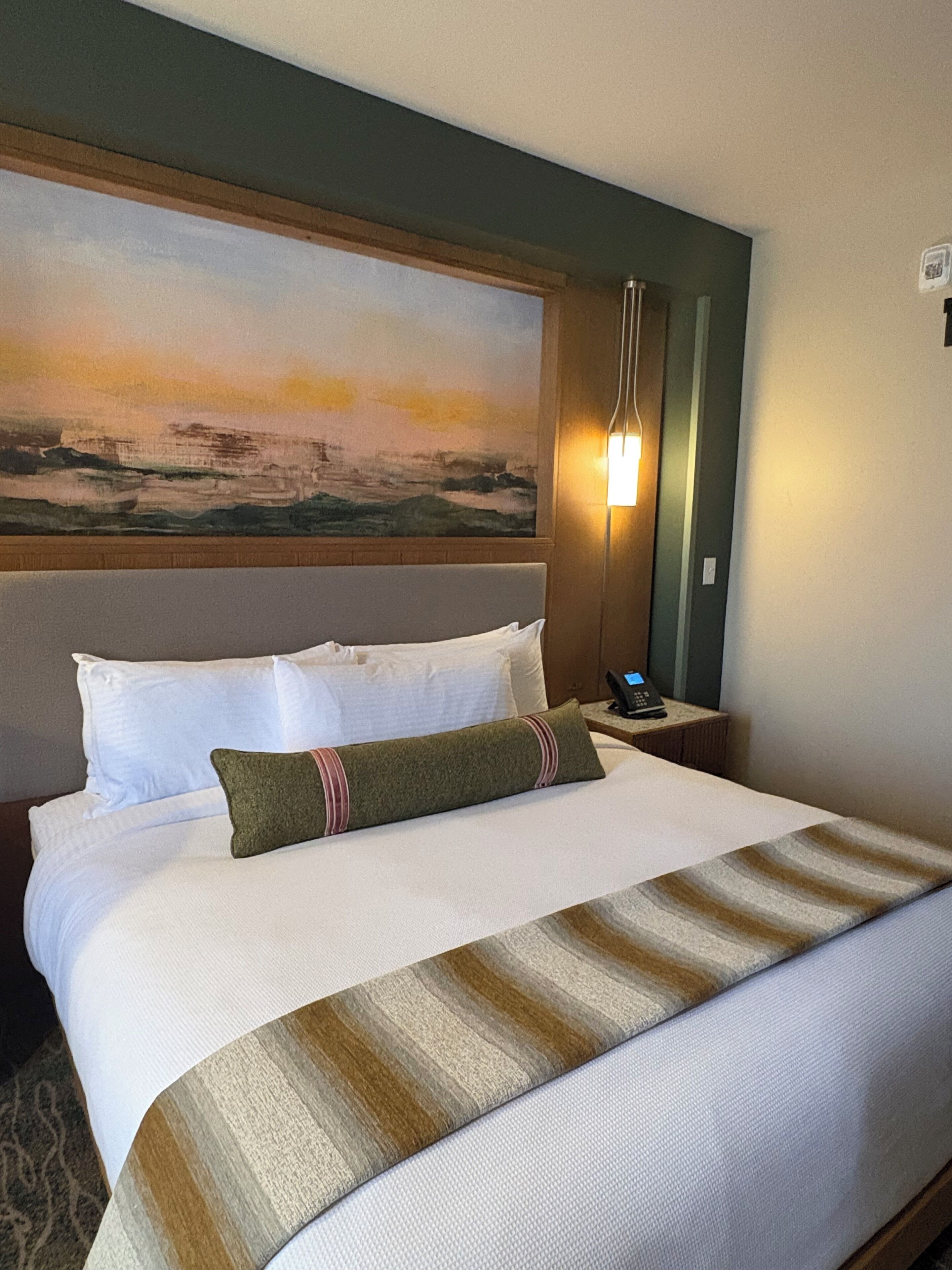 Habitación individual estándar, vistas al desierto | Caja fuerte, cortinas opacas, tabla de planchar con plancha