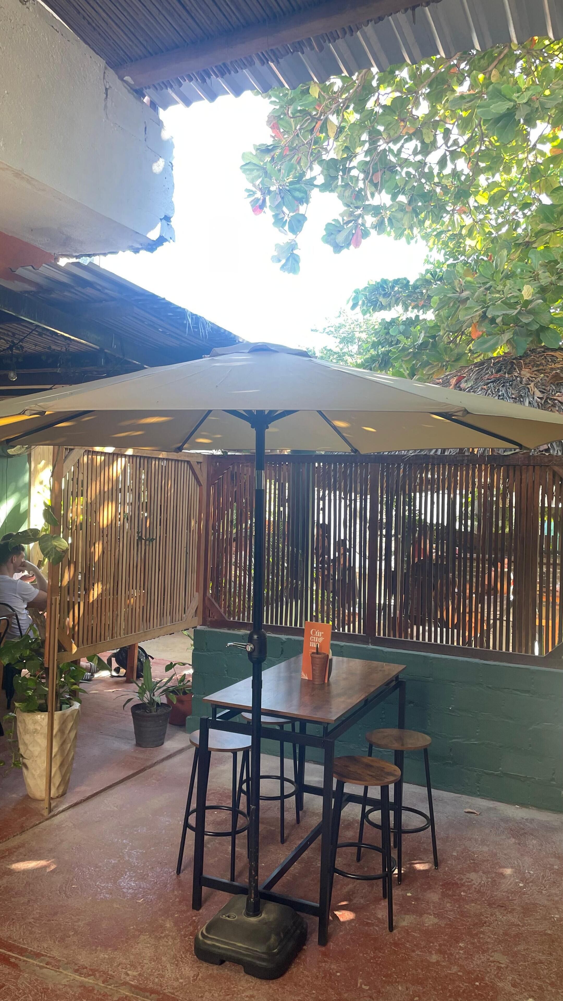 Restaurante al aire libre