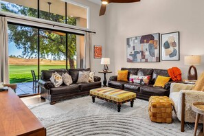 Fireplace - New! Beautiful Mountain-View in PGA West – 1-month Minimum Breathtaking home you’ll love to be in. (La Quinta)