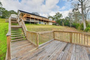 Exterior - Private Dock & Hot Tub: Lakefront Eufaula Escape (Eufaula)