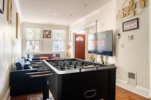 Games room - Capitol Hill 4BR Home w/ Games & Parking | Patio (Washington DC)