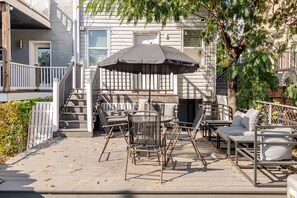 Outdoor dining - Capitol Hill 4BR Home w/ Games & Parking | Patio (Washington DC)