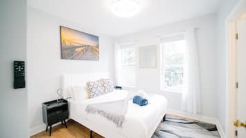 5 bedrooms, iron/ironing board, travel crib, free WiFi