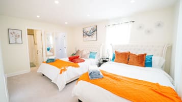 5 bedrooms, iron/ironing board, free WiFi, bed sheets