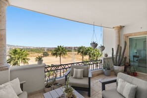 Terrace/patio - Oceanview Condo in Cabo Walk to Beach & Marina (Cabo San Lucas)