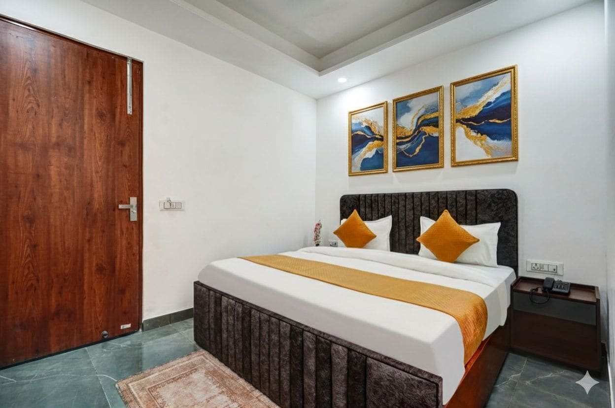 Escritorio y espacio para trabajar con laptop 