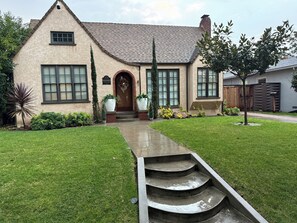 Exterior - Charming Furnished Tudor Revival in the Heart of Historic California Heights (Long Beach)