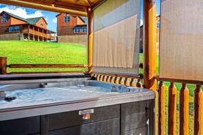 Baignoire à remous extérieure