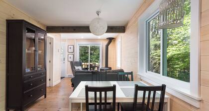 Nature and relaxation stay with fireplace - small dogs accepted