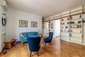 Living area - Terrazza di Flamy - WelcometoRhome (Roma)