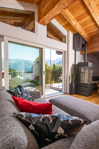 Stella - panoramic attic in the BOTTONERA casa vacanza in alpine design
