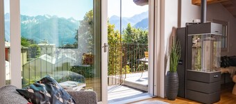 Stella - panoramic attic in the BOTTONERA casa vacanza in alpine design