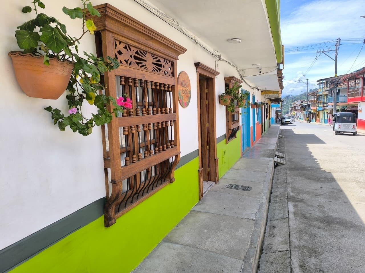 Fachada da propriedade