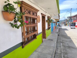 Fassade der Unterkunft