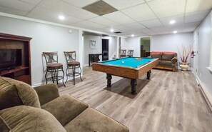 Games room - 4BR/2BA with Huge Deck, Bonus Room, Swimming/Fishing & Stunning Seasonal Views! (Mountain Home)