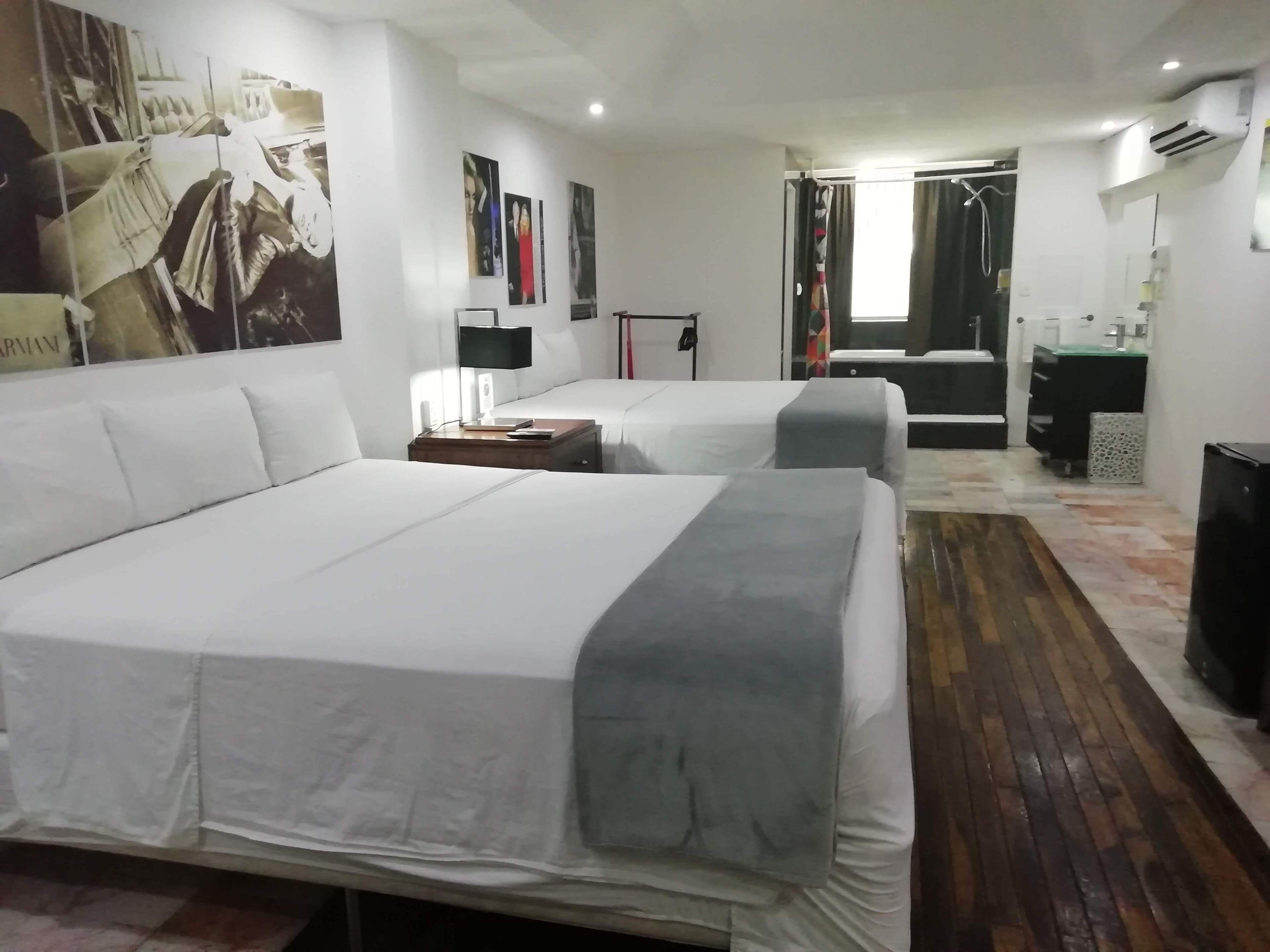 디럭스룸 | 오리/거위털 이불, 무료 미니바, 책상, 무료 WiFi