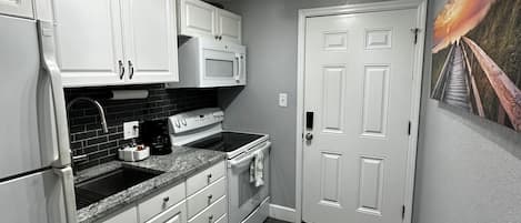 Microwave, oven, stovetop