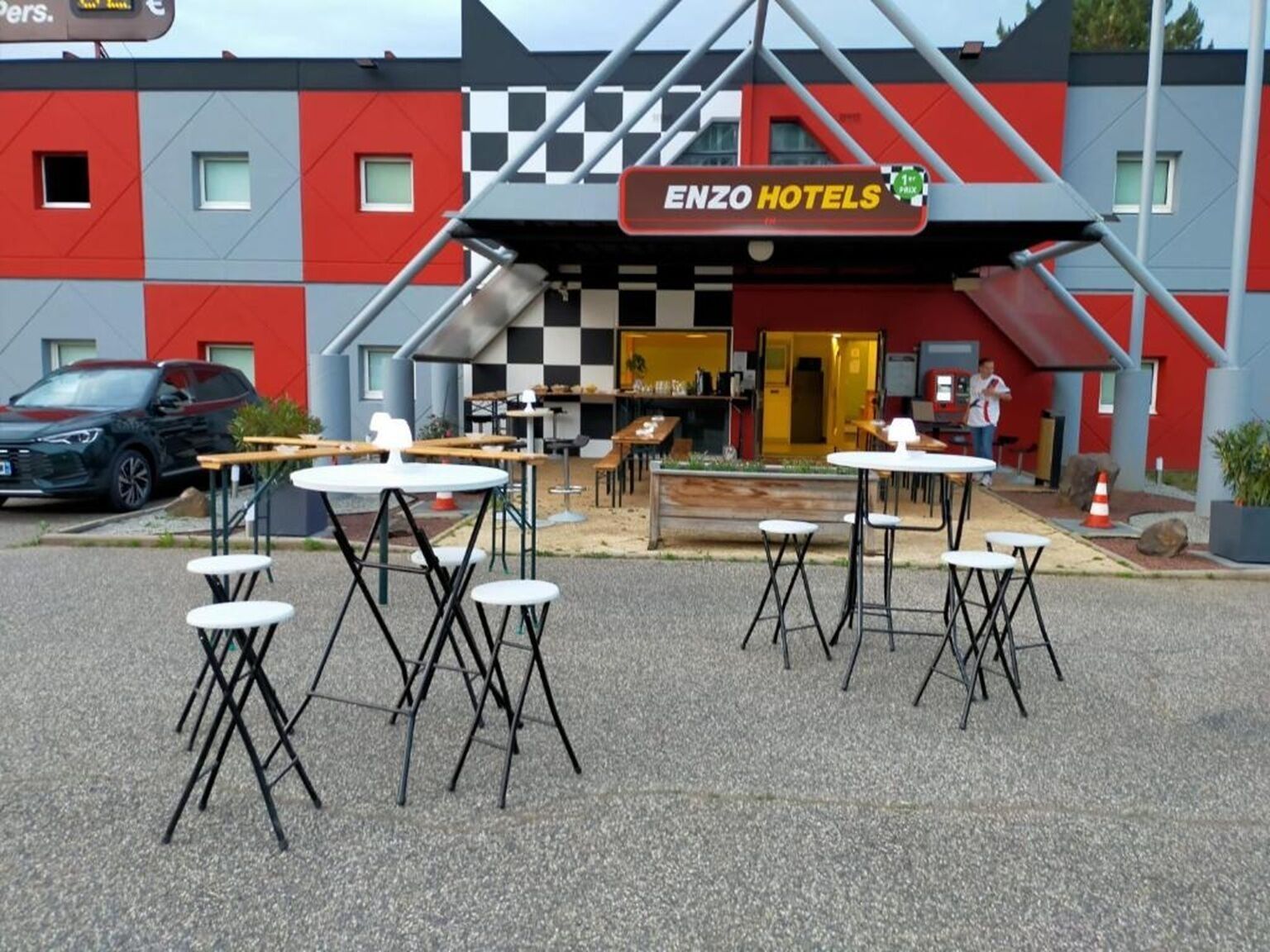 Restaurante al aire libre