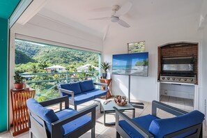 Property grounds - Villa La Bel Kay - Charming villa, pool & views (Le Marin)