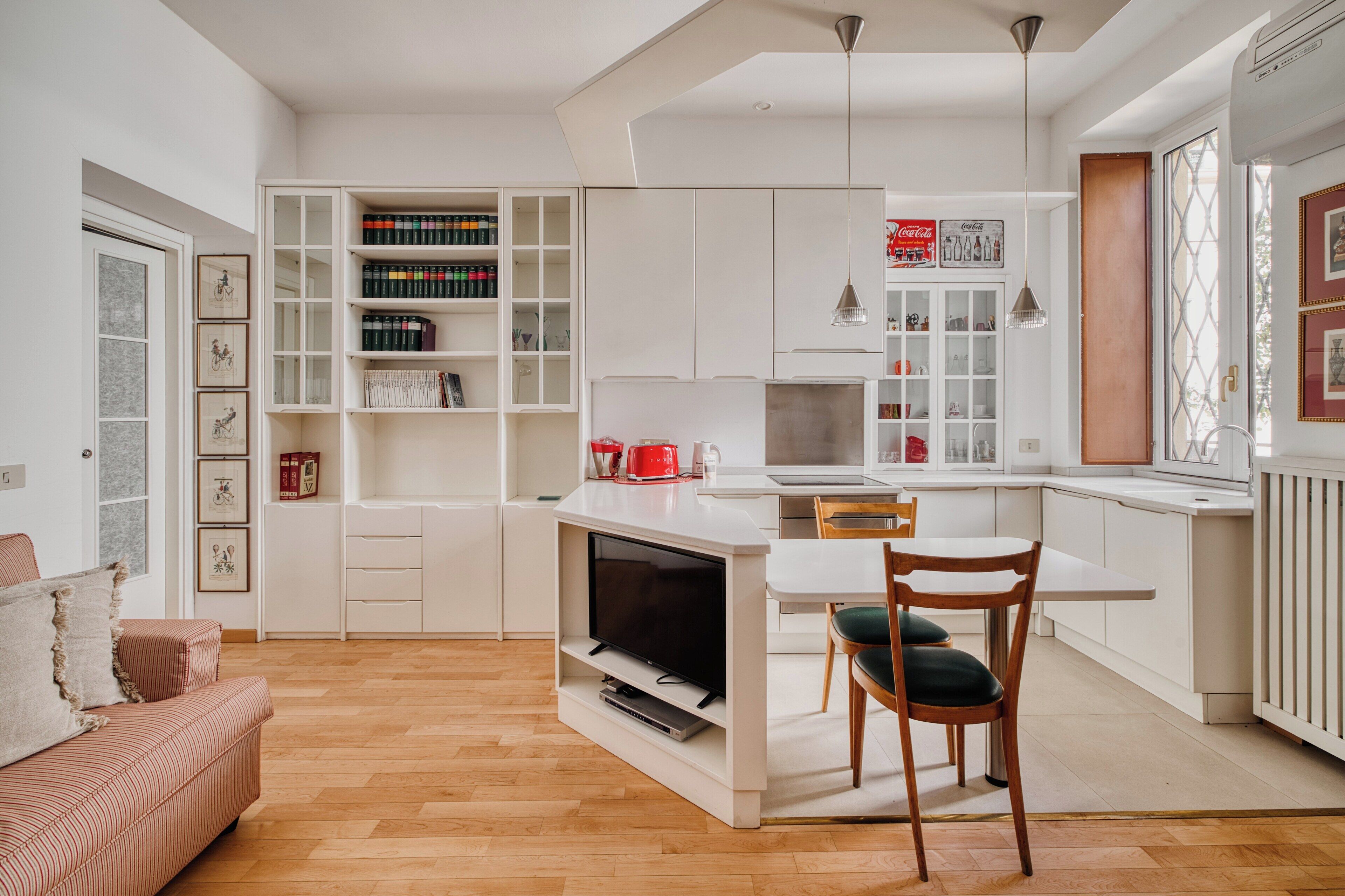 Appartamento, 1 letto queen | Area soggiorno