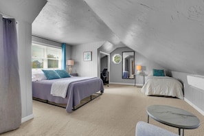Desk, iron/ironing board, travel crib, WiFi