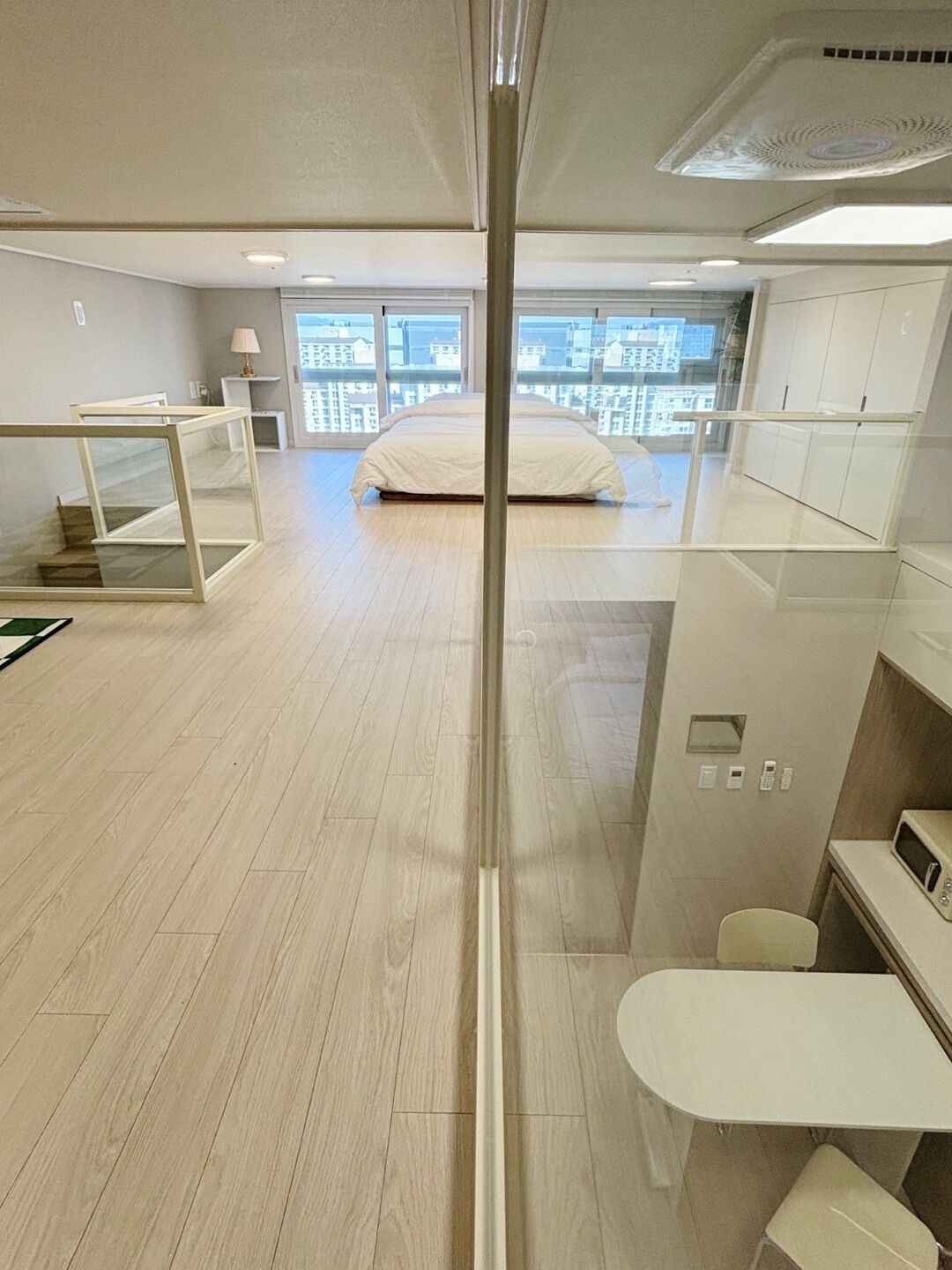 Appartement Duplex, vue ville