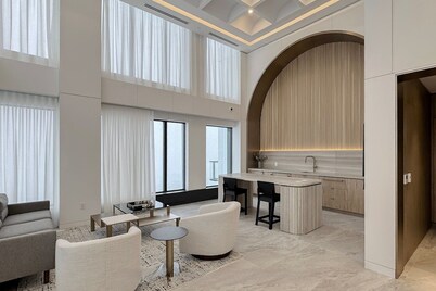 Sun-Drenched Penthouse Retreat with Gym & Parking