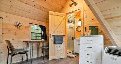 A Serene A-frame Cabin With Hot Tub