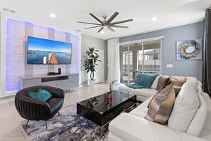 Interior - Ultimate Windsor Island 7BR Pool spa Game Room (Davenport)