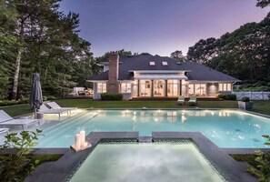 Front of property - Bull Path Manor by Rove - 4BR Family Home With Pool & Hot Tub (East Hampton)