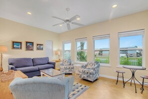 Interior - Mermaid Retreat - Ocean Views! Golf Cart Included! (Port Aransas)