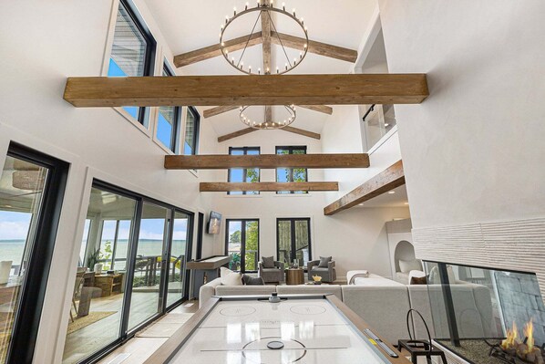 Interior - Waterfront Retreat on West Bay w Hot Tub, Games & More! 7345 (Traverse City)