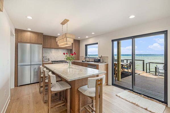 Interior - Waterfront Retreat on West Bay w Hot Tub, Games & More! 7345 (Traverse City)