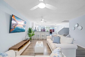 Front of property - Stylish Townhome w Hot Tub 5 Min Walk to Beach (Cape Canaveral)