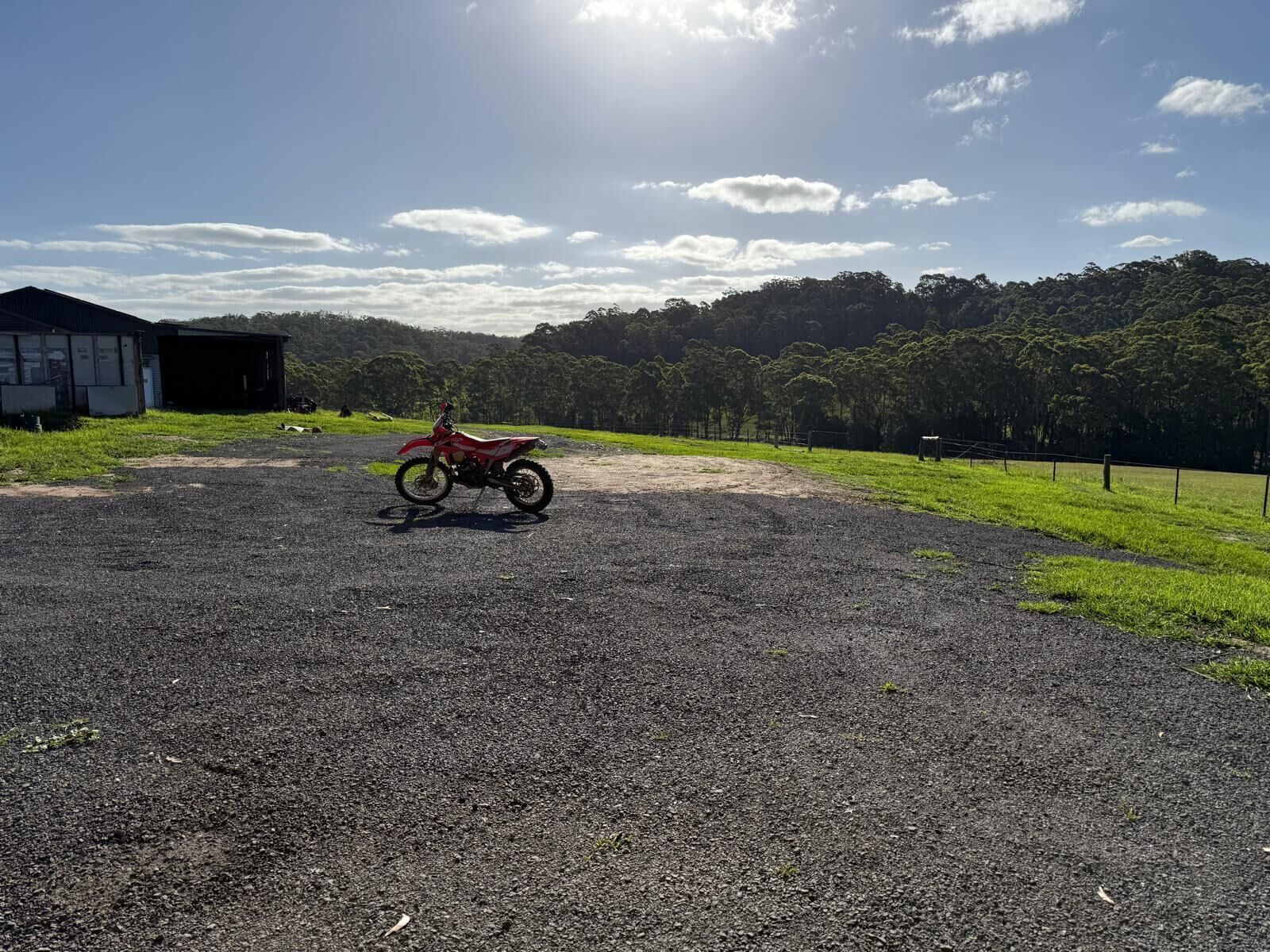 Enceinte de l’hébergement