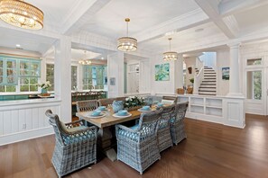 Dining - AMAZING Luxury Home! Marsh and creek views! (Kiawah Island)