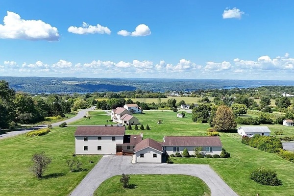 Lake view from the property, minutes from Cornell University
