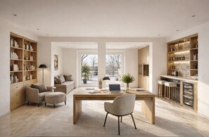 Interior - Luxury loft on Lake Constance With a view of Ben Bodensee from the whirlpool (Reichenau)