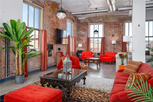 Penthouse Loft Sapulpa Old City Hall on Route 66